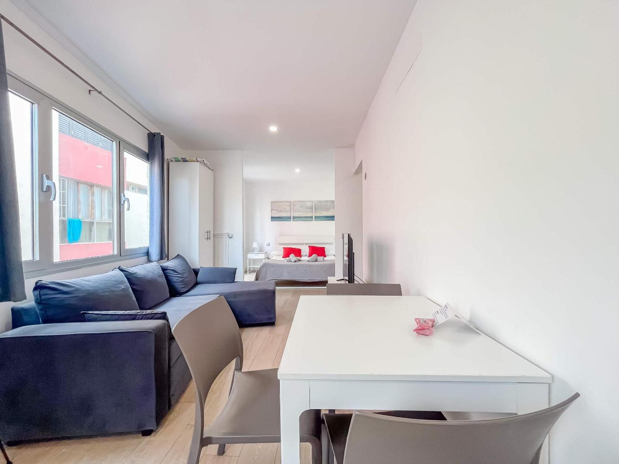 Estudio Con Balcon Playa Las Canteras Лас Палмас де Гран Канария Екстериор снимка