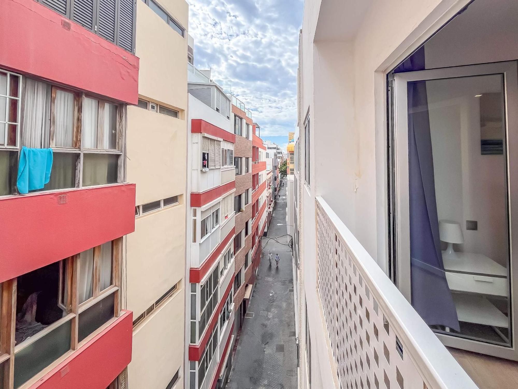 Estudio Con Balcon Playa Las Canteras Лас Палмас де Гран Канария Екстериор снимка