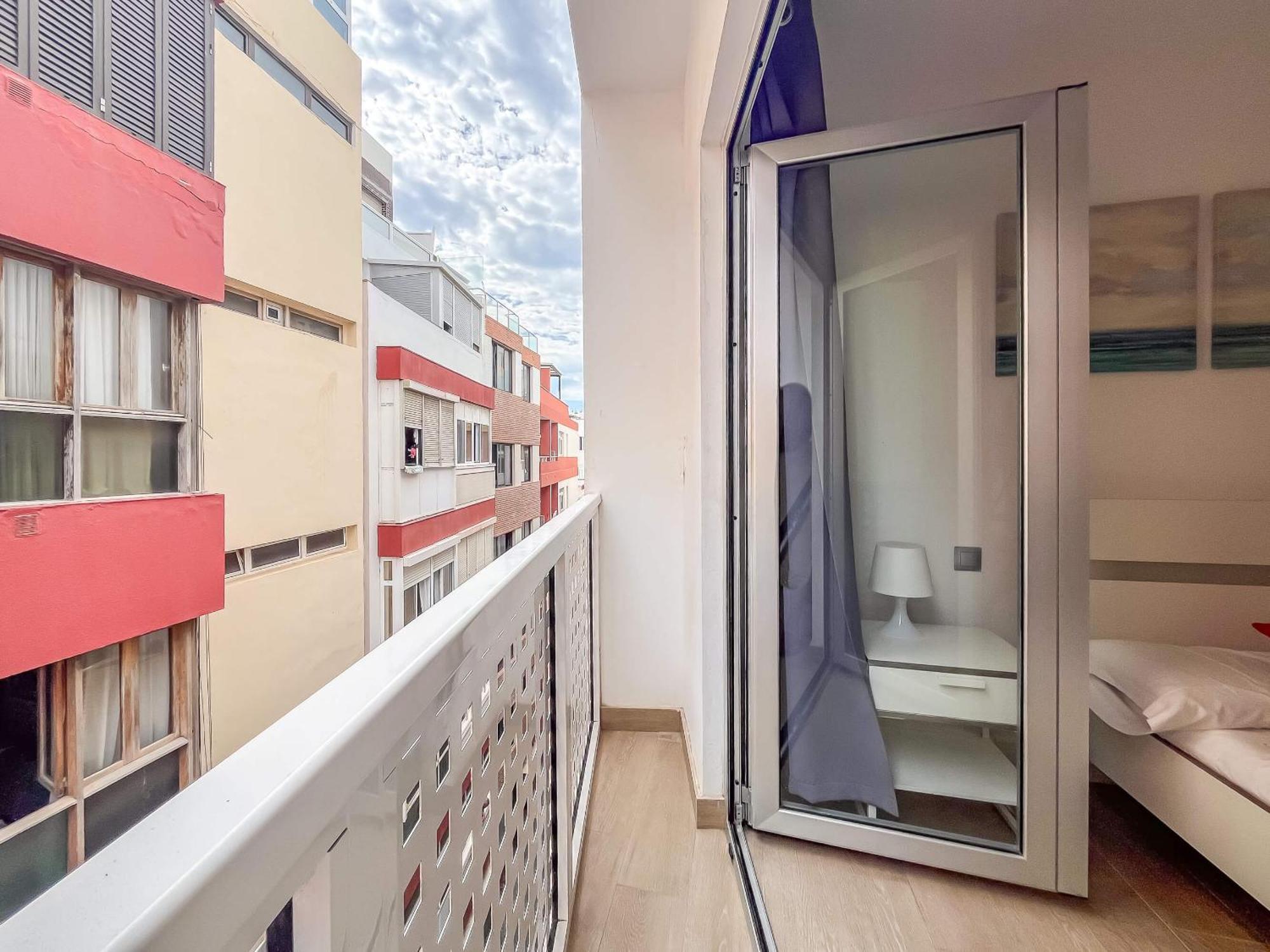 Estudio Con Balcon Playa Las Canteras Лас Палмас де Гран Канария Екстериор снимка