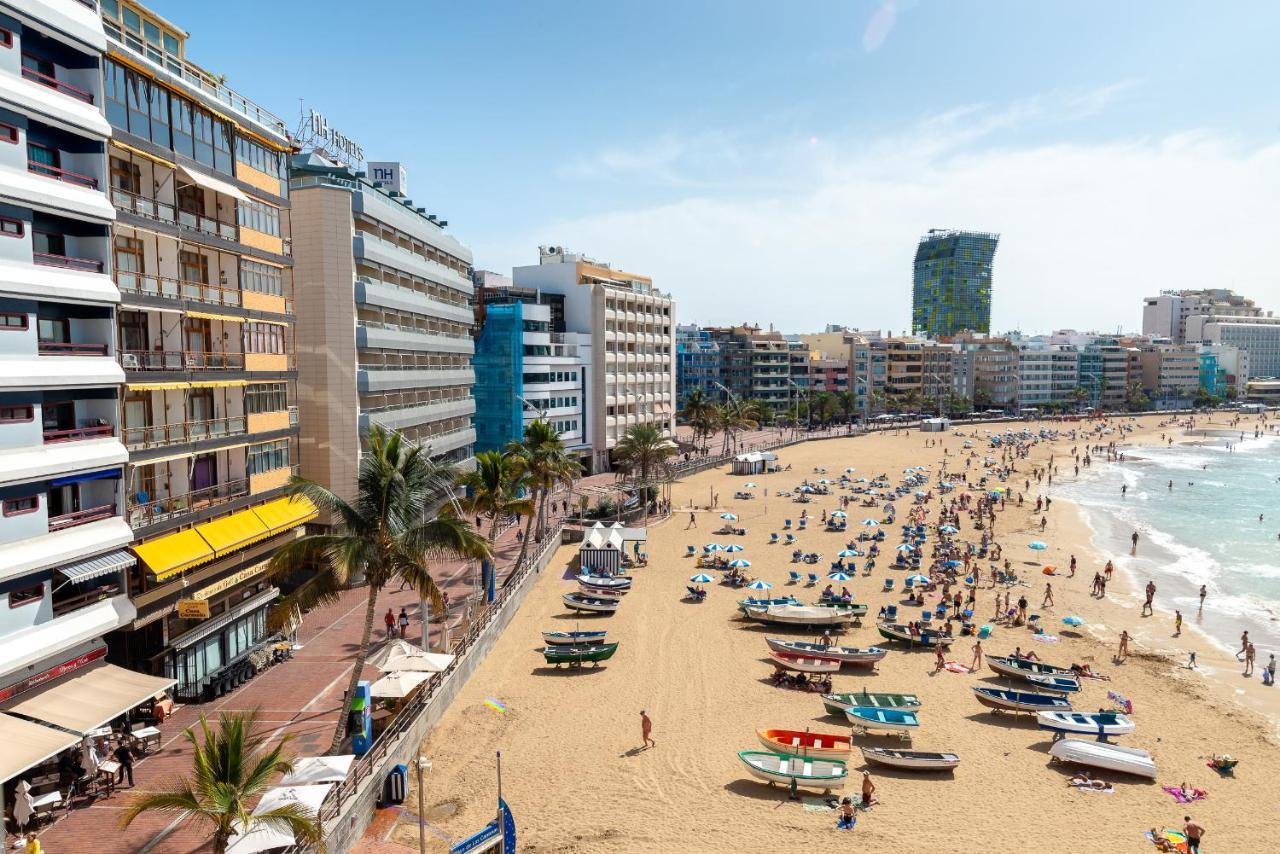 Estudio Con Balcon Playa Las Canteras Лас Палмас де Гран Канария Екстериор снимка